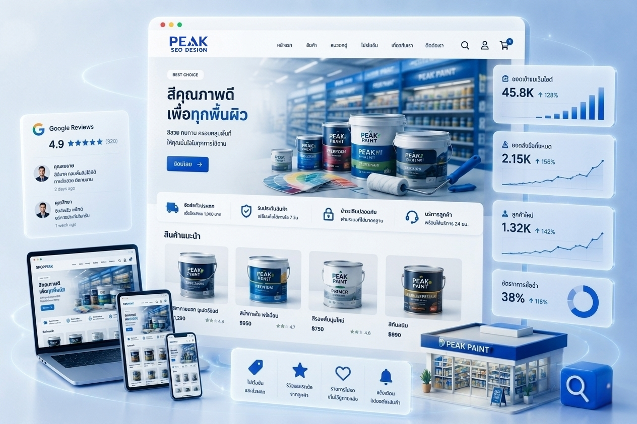 Ecommerce Website Mockup